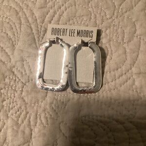 Robert Lee Morris pierced earring.  New on card.